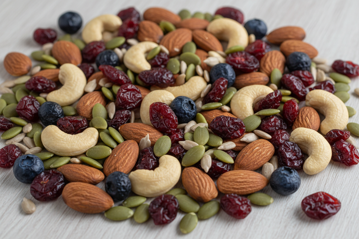 Trail Mix Ingredients Detail