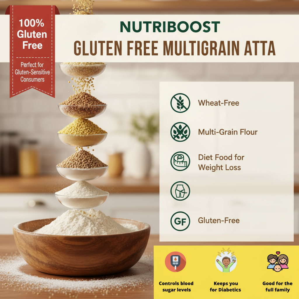 Nutriboost Gluten Free Multigrain Atta Banner